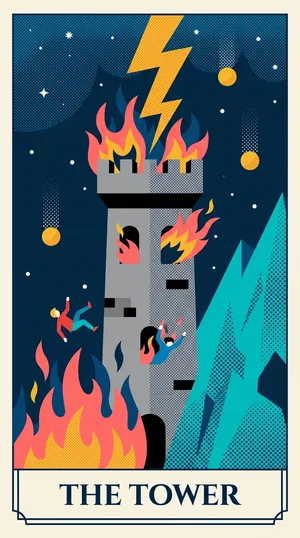 The Tower tarot card